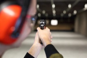 first-class indoor gun shooting range