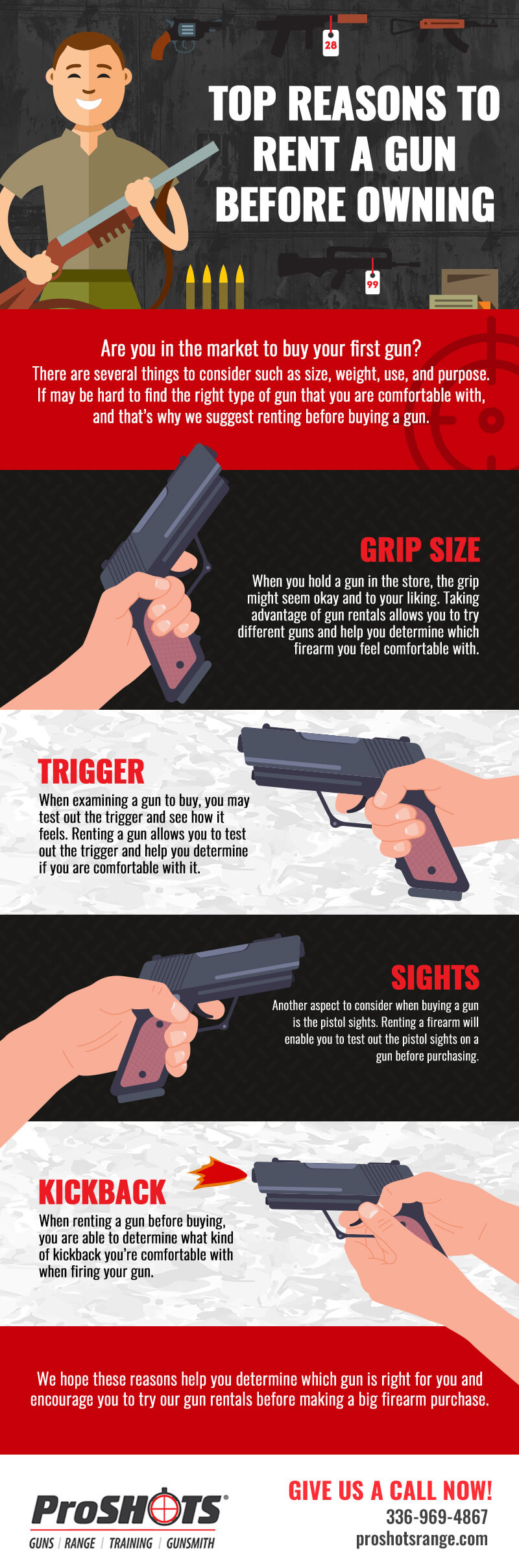 Top Reasons to Rent a Gun Before Owning