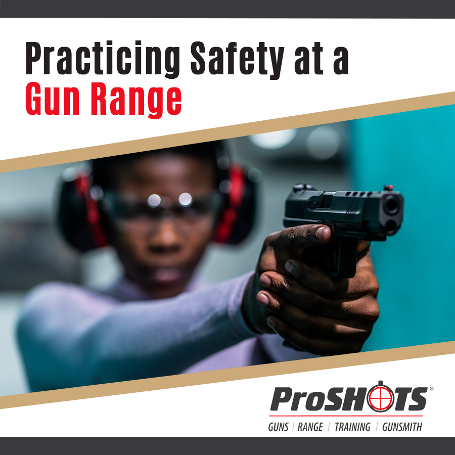 Practicing Safety at a Gun Range